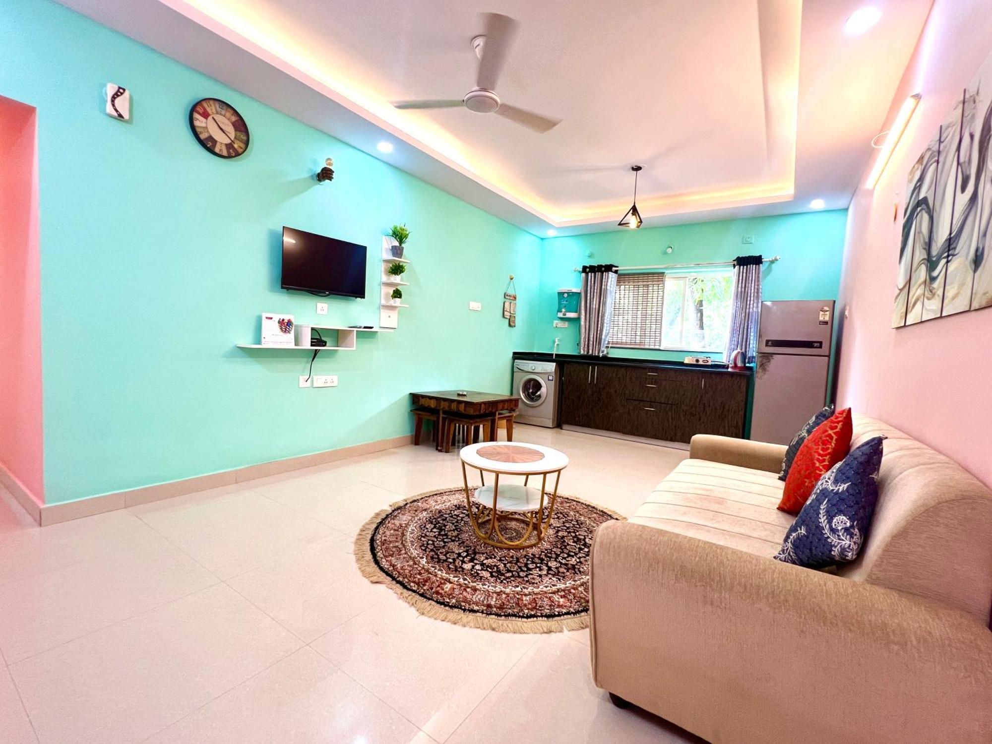 2Bhk Stunning Apartment With Pool Vagator Kültér fotó